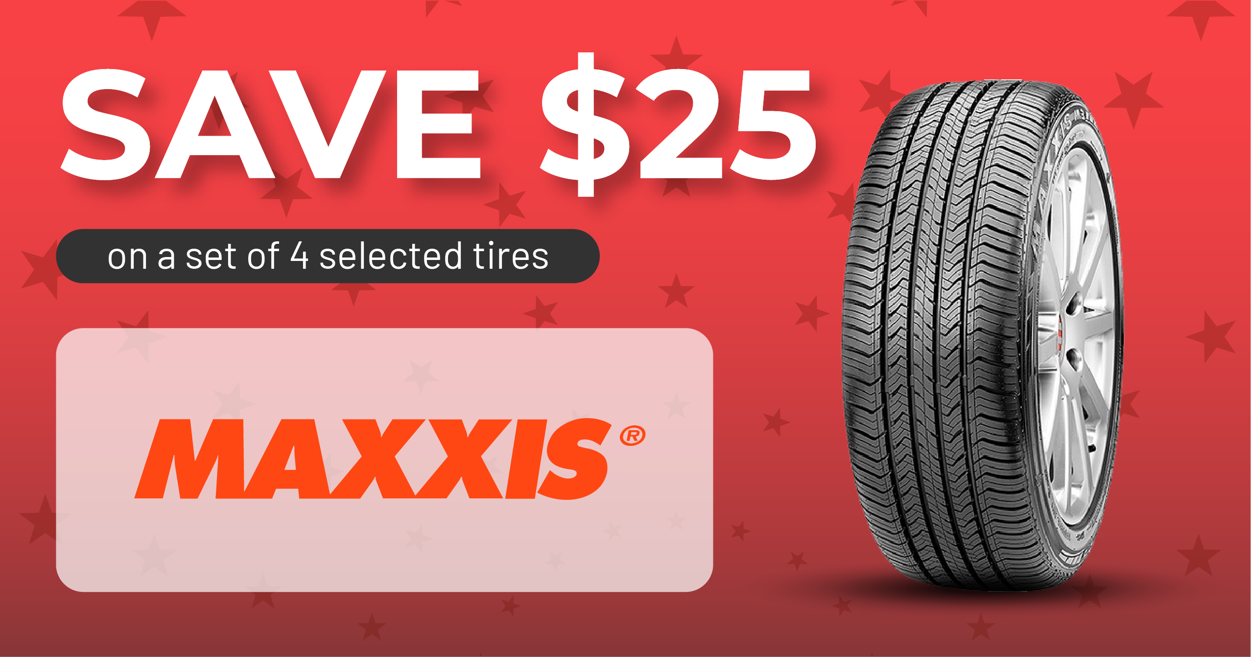 Maxxis save $25 image