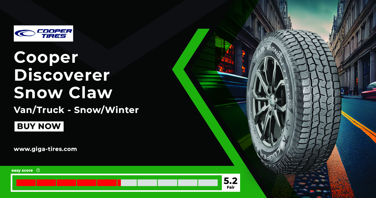 Cooper Discoverer Snow Claw Tires