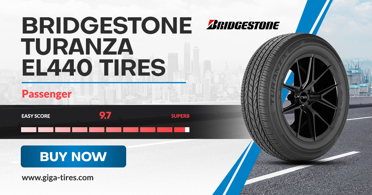 Bridgestone Turanza EL440 tires.