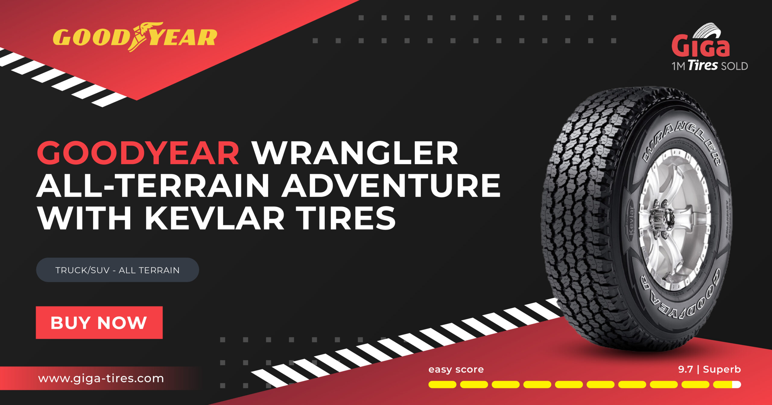 Goodyear Wrangler All-Terrain Adventure with Kevlar