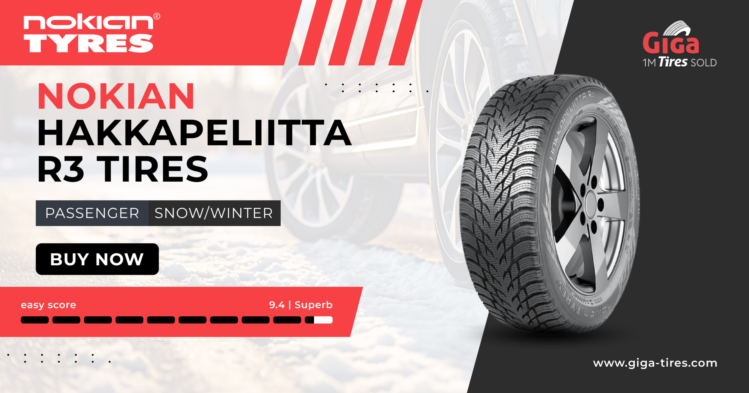 Nokian Hakkapeliitta R3