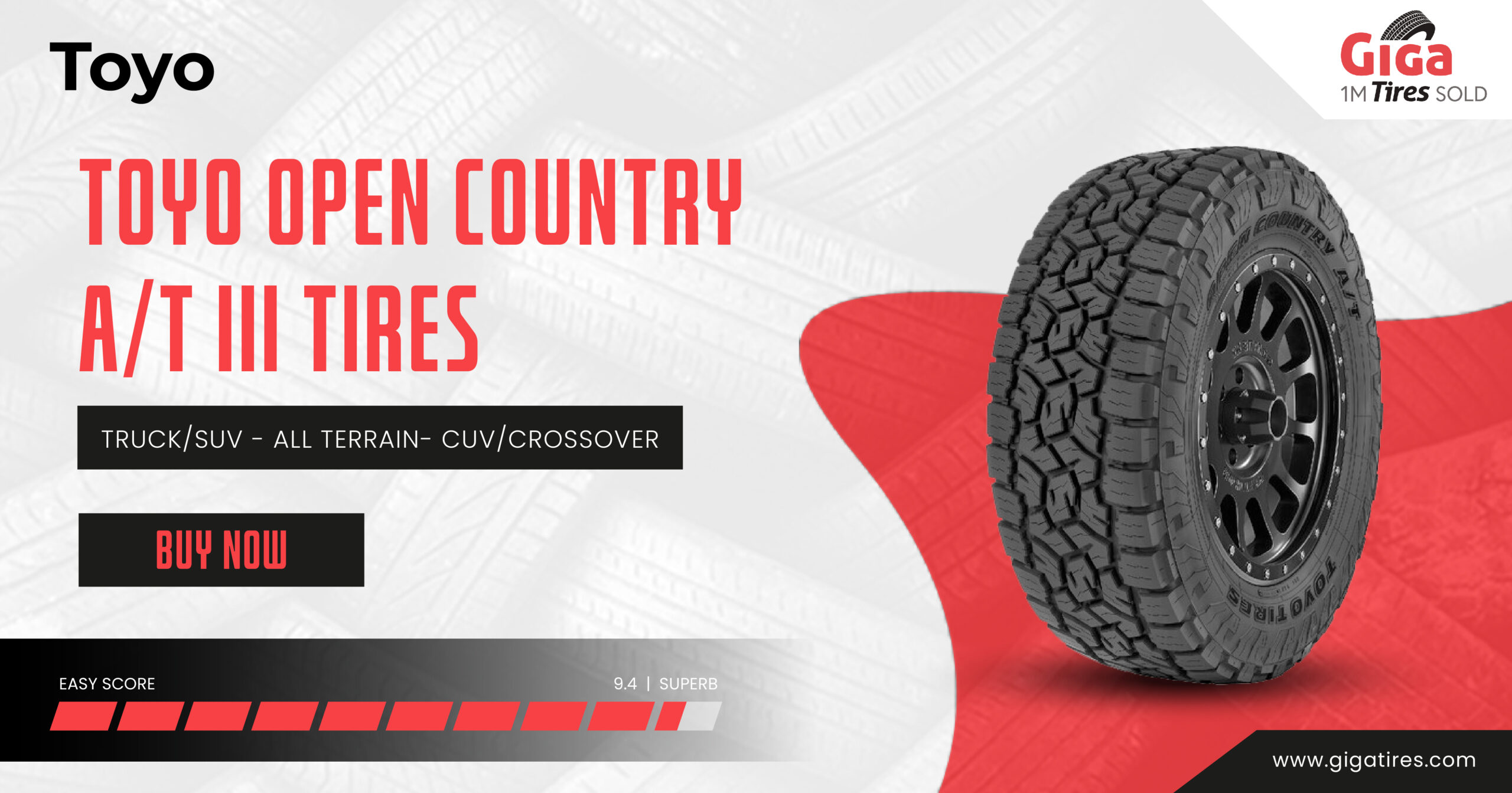 Toyo Open Country A/T III Tires