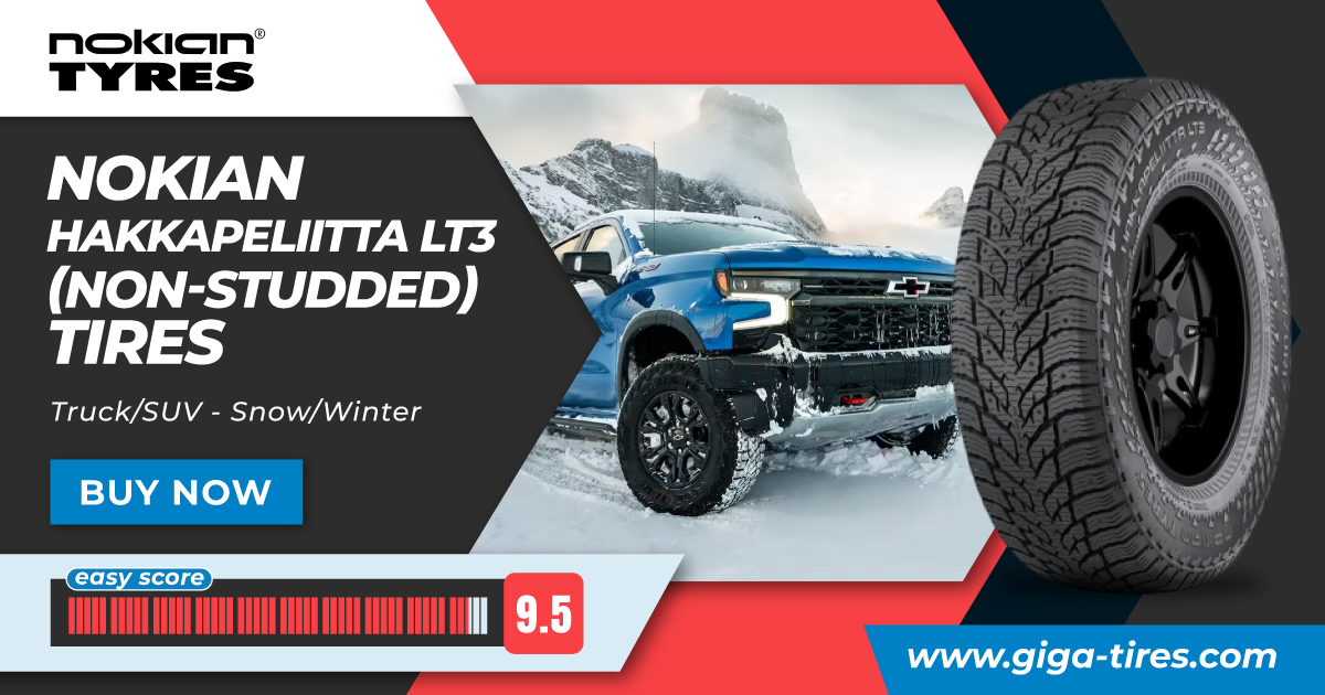 Nokian Hakkapeliitta LT3 (Studded)