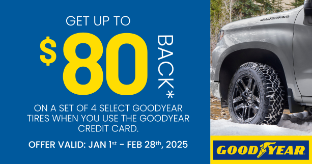 Goodyear $80 Rebate